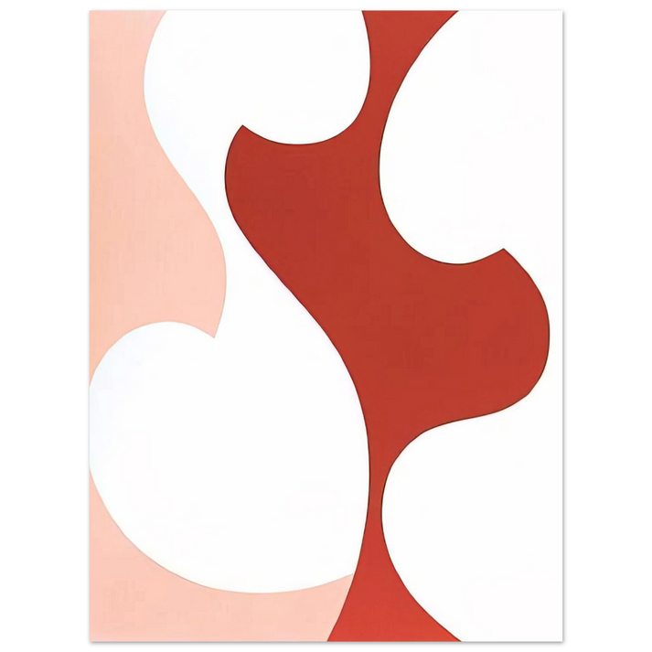 Karl Benjamin - #9 - 1963 75x100 cm / 30x40inches Fine Art Poster