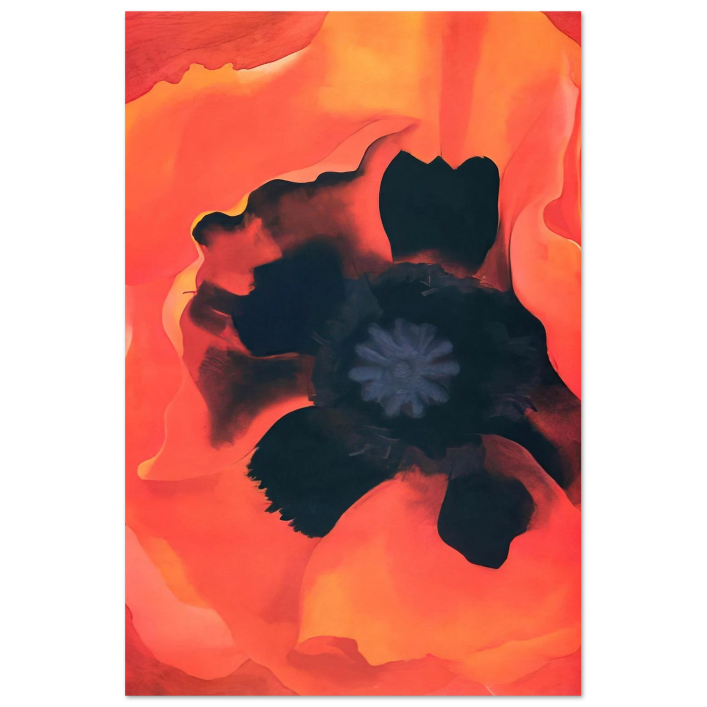 Georgia O'Keeffe - Poppy 2 Fine Art Poster - 40x60 cm / 16x24 inches