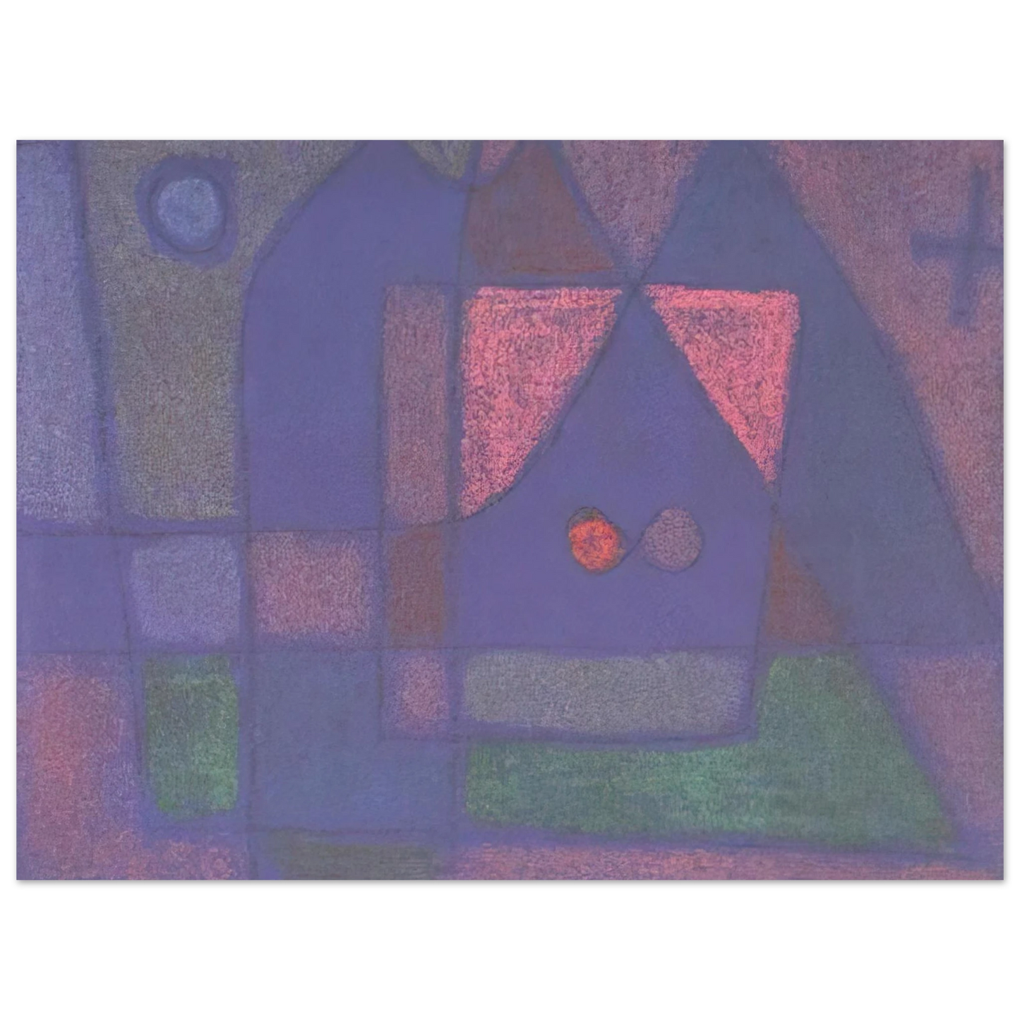 Paul Klee - SMALL ROOM IN VENICE Fine Art Poster - Default Title