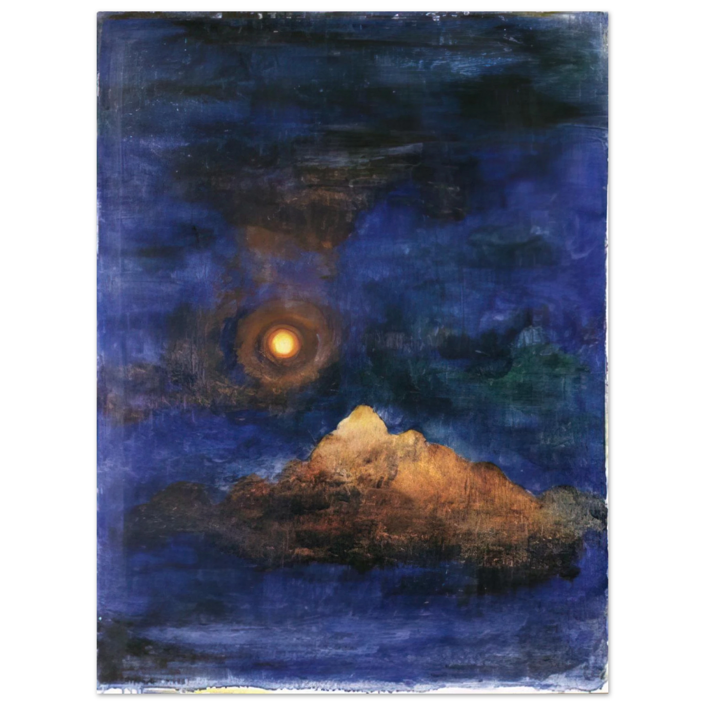 Julius Bissier - Concepimento nel cosmo - 1920 Fine Art Poster - Default Title