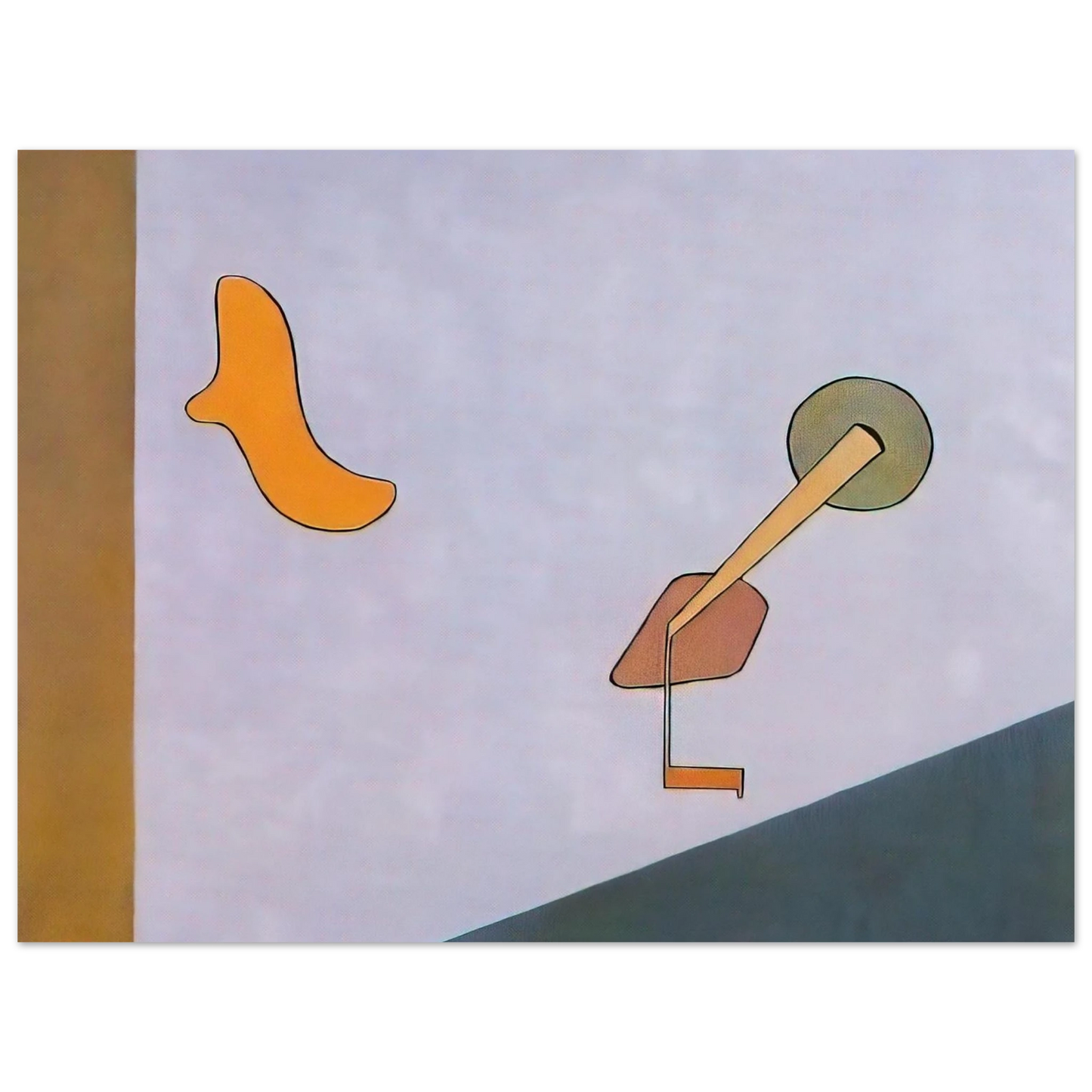 Gene Davis - Composition I - 1949 Fine Art Poster - Default Title