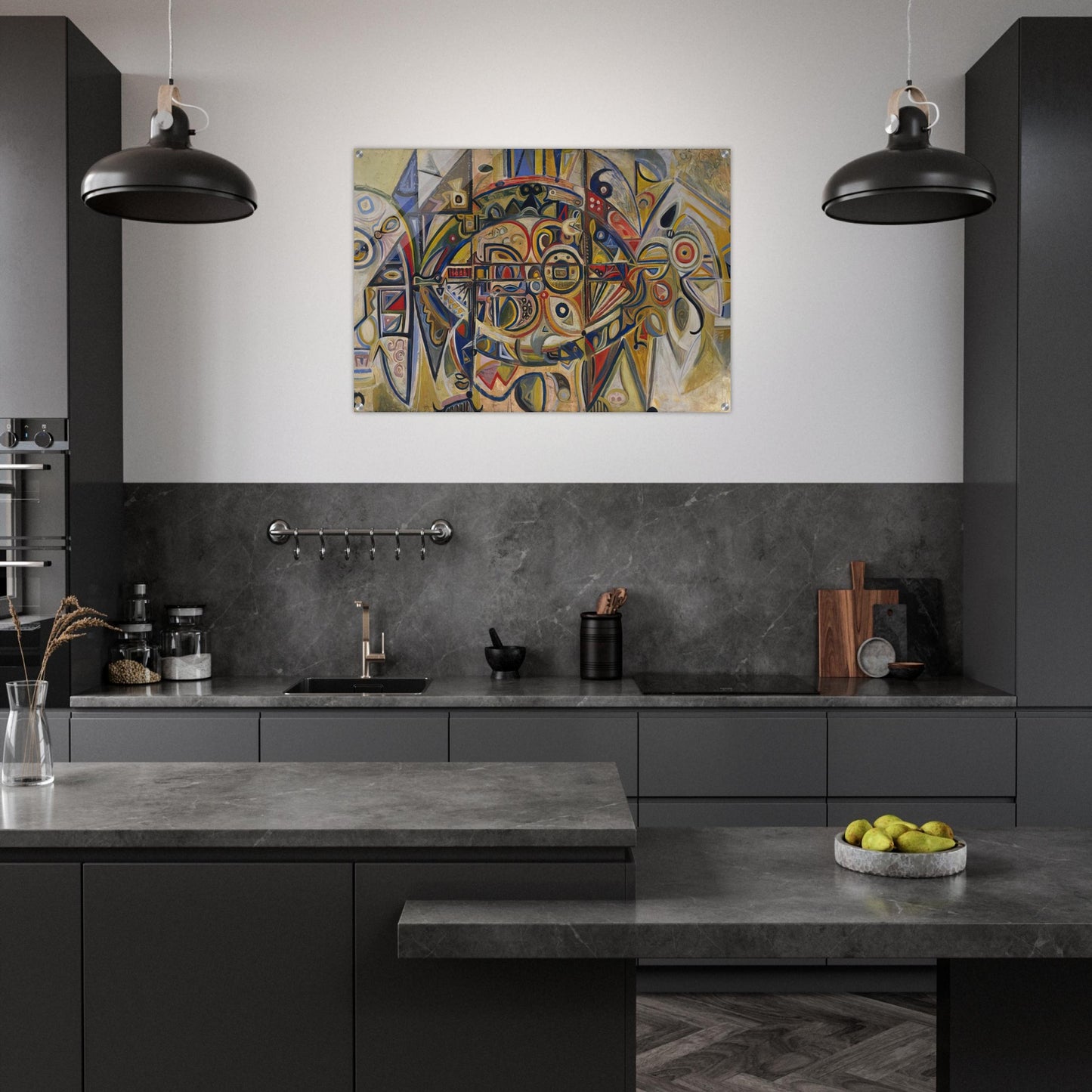 Desert - 1940 - Richard Pousette-Dart Acrylic Print - 70x100 cm / 28x40″ inches