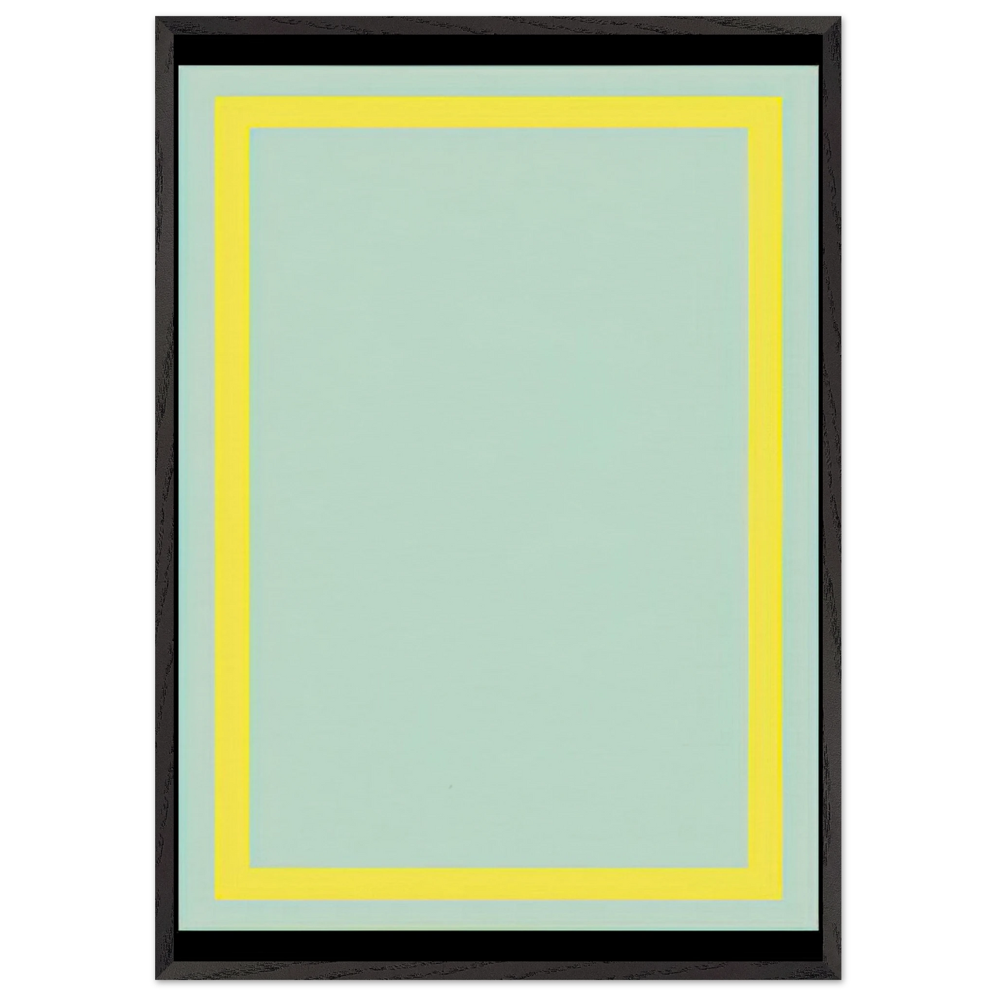 Series Painting 7 - 1966 - Ronnie Landfield Framed Art Print – Black Wooden Frame - Default Title - -Framed Art Print