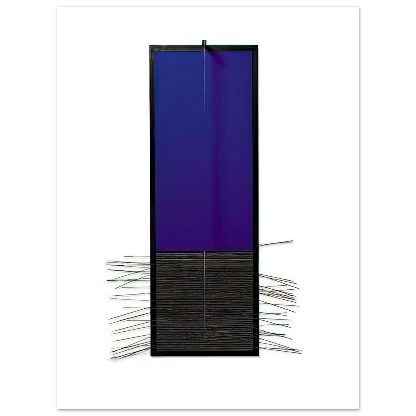 Jesus Rafael Soto - BLEU VERTICAL Fine Art Poster - Default Title