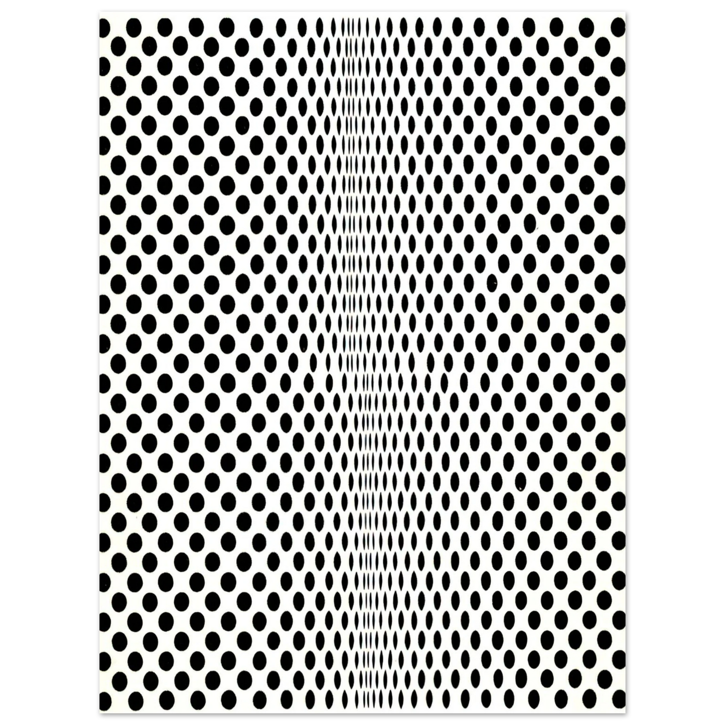 Bridget Riley - FISSION 1963 Fine Art Poster - Default Title
