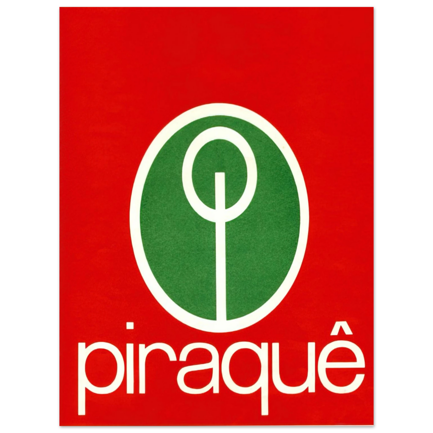 Lygia Pape - Logo Piraquê - 1970 Fine Art Poster - Default Title