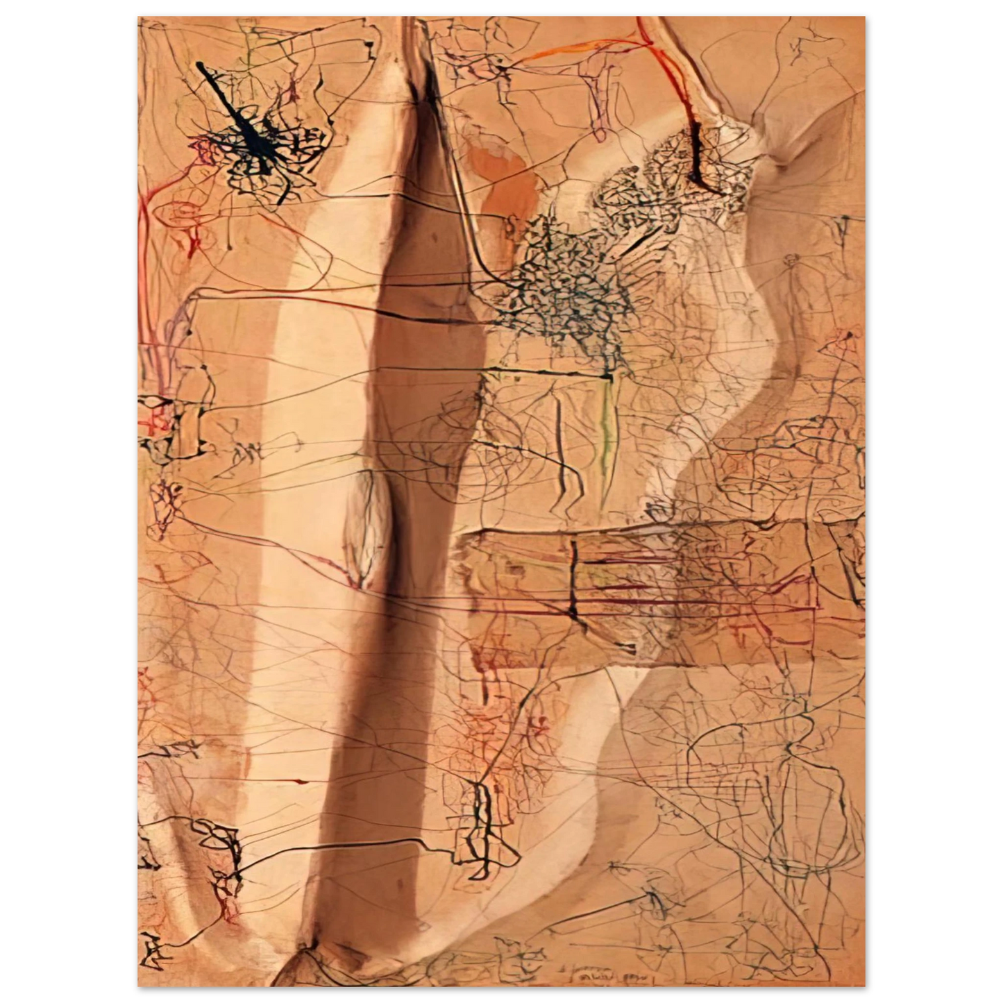 Mira Schendel - Untitled - 1964 Fine Art Poster - Default Title