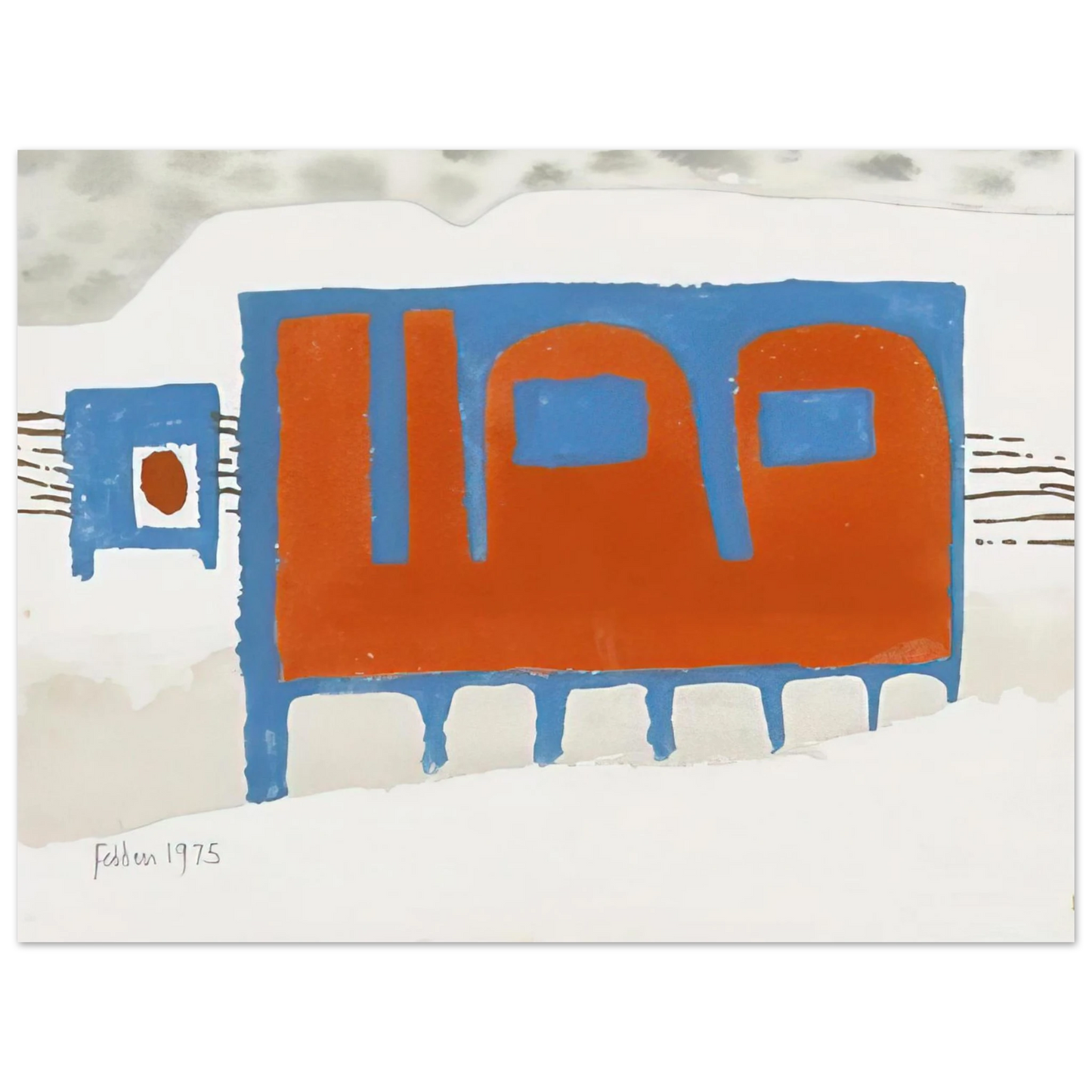 Mary Fedden - Untitled - 1975 Fine Art Poster - Default Title