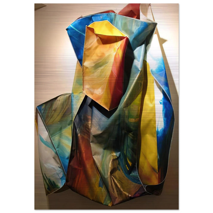 Sac 1 - Sam Gilliam Brushed Aluminum Print - 70x100 cm / 28x40 inches | Sam Gilliam Aluminum Print | Sam Gilliam Prints