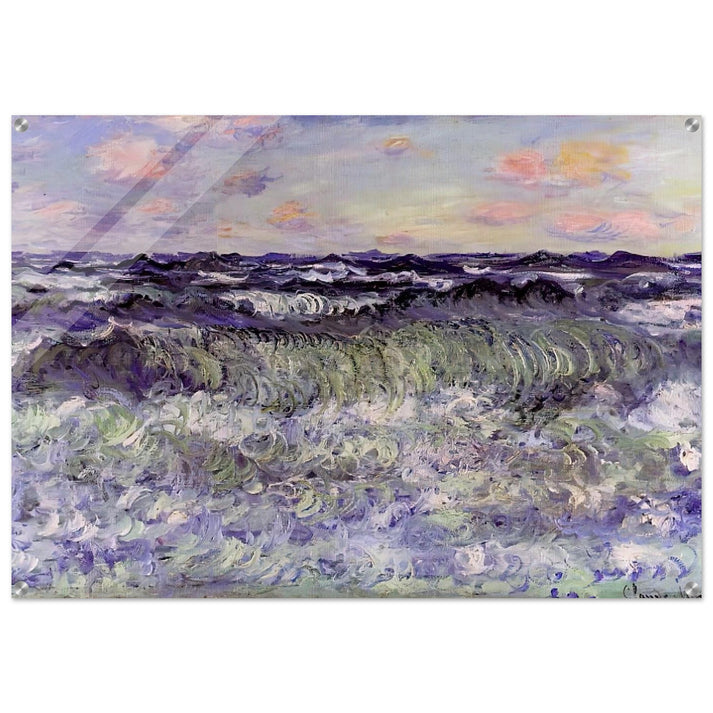 Sea Study - claude monet Acrylic Print - 70x100 cm / 28x40″ inches