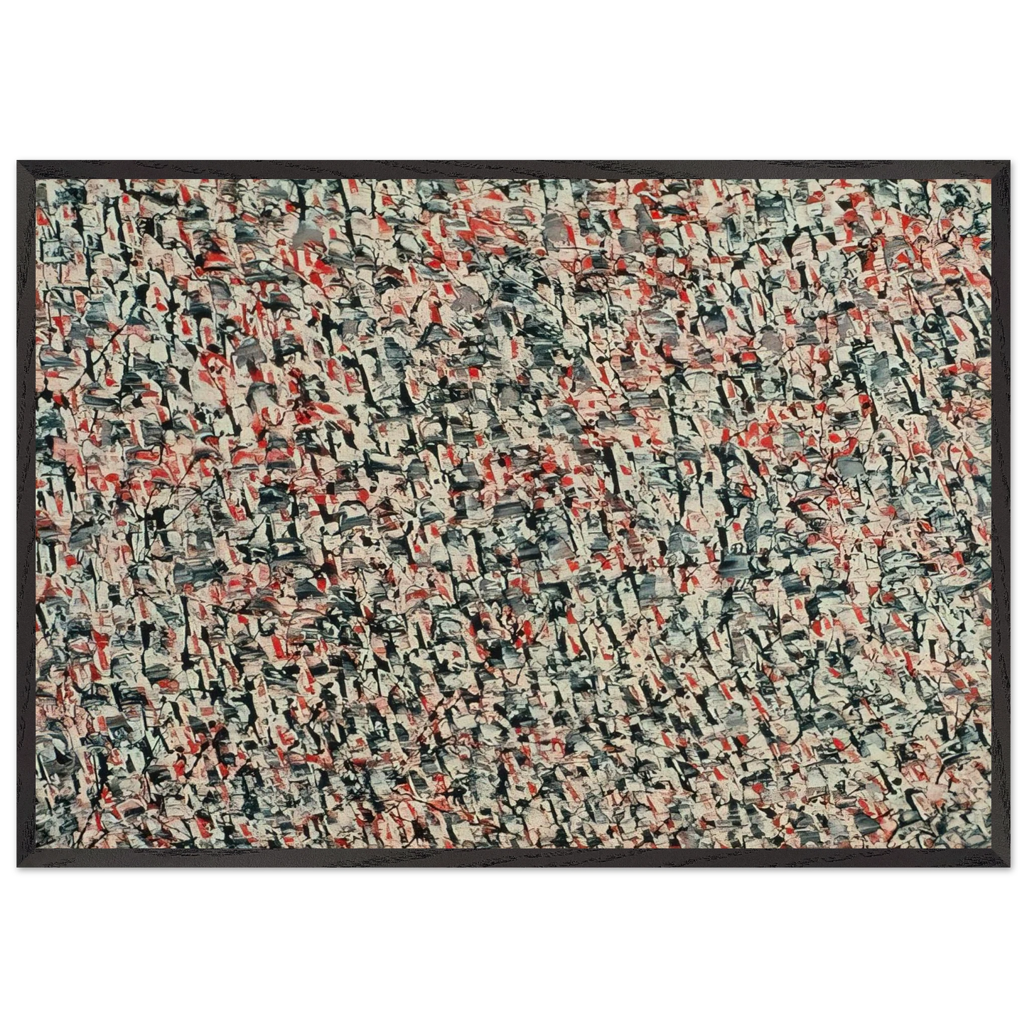 Natashkouan - Marcel Barbeau Framed Art Print – Black Wooden Frame - Default Title - -Framed Art Print