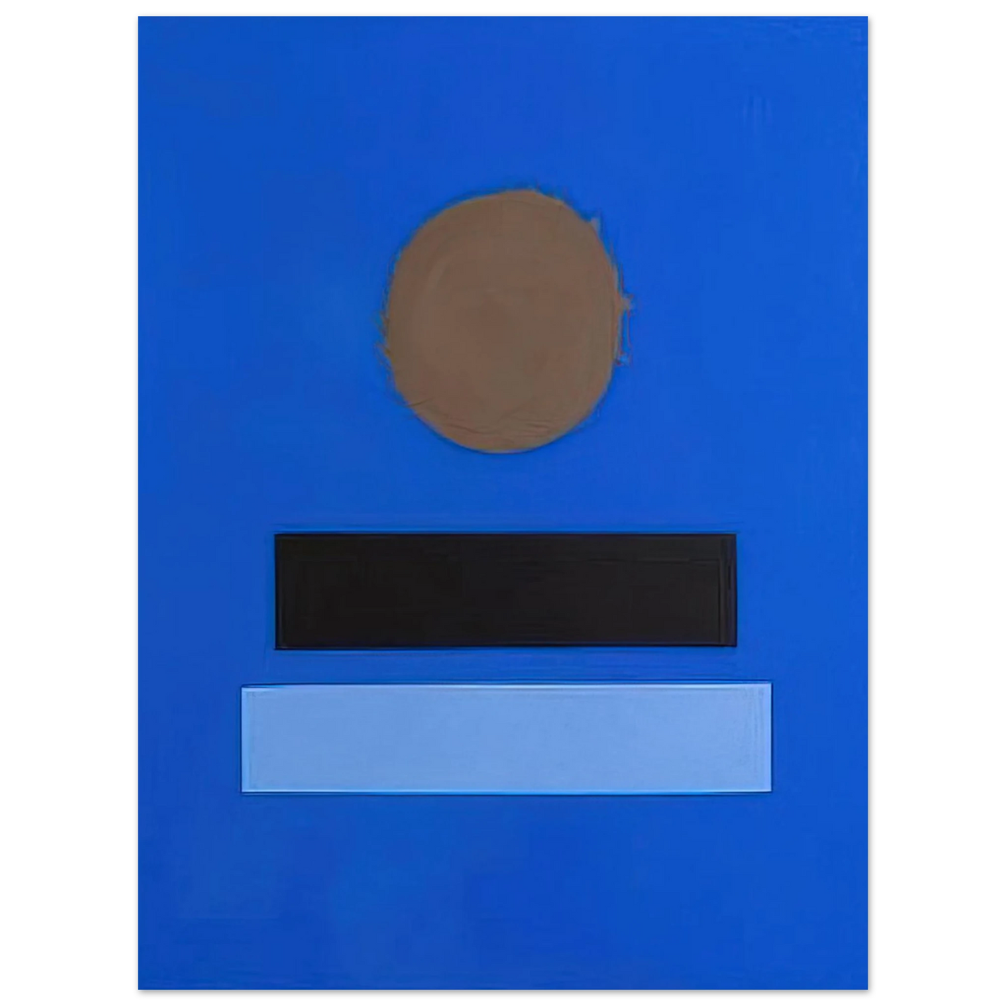 Adolph Gottlieb - Blue Ground - 1973 Fine Art Poster - Default Title