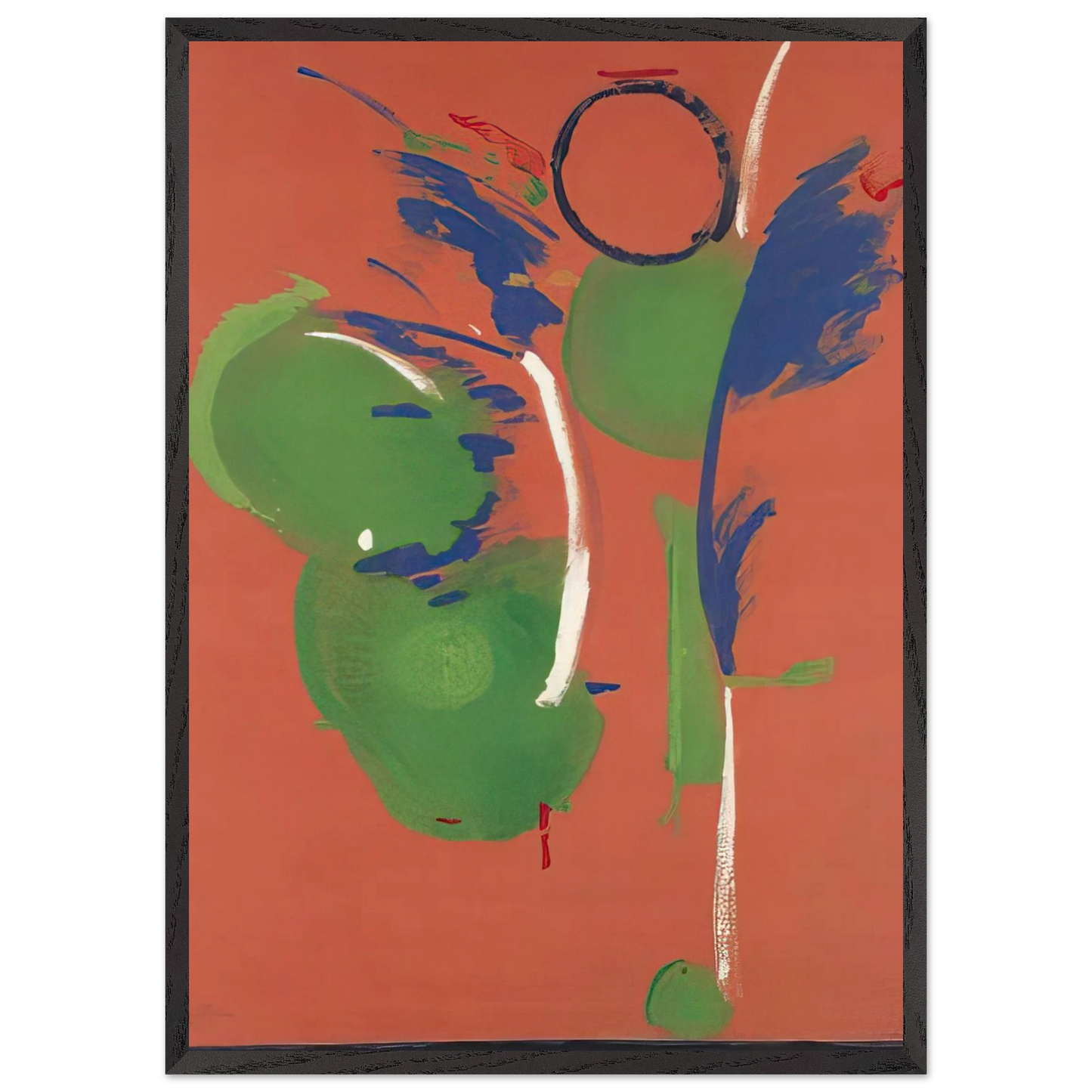 Helen Frankenthaler - Mary, Mary - 1987 Wall art - 20x25 cm / 8x10 Inches - Fine Art Poster - -