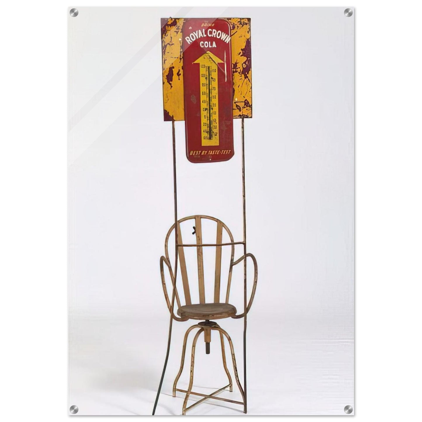 UNTITLED KABAL AMERICAN ZEPHYR 1983 - Robert Rauschenberg Acrylic Print - 70x100 cm / 28x40″ inches