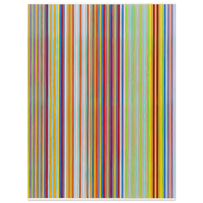 Gene Davis - Graf Zeppelin - 1969 75x100 cm / 30x40inches Fine Art Poster