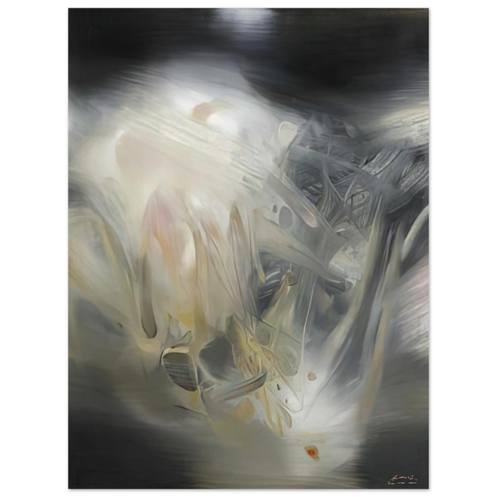 Chu teh Chun - UNTITLED 1976 75x100 cm / 30x40inches Fine Art Poster