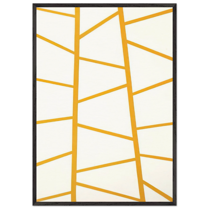 Untitled No 5 - 1973 - Jeremy Moon 70x100 cm / 28x40 inches Framed Art Print – Black Wooden Frame