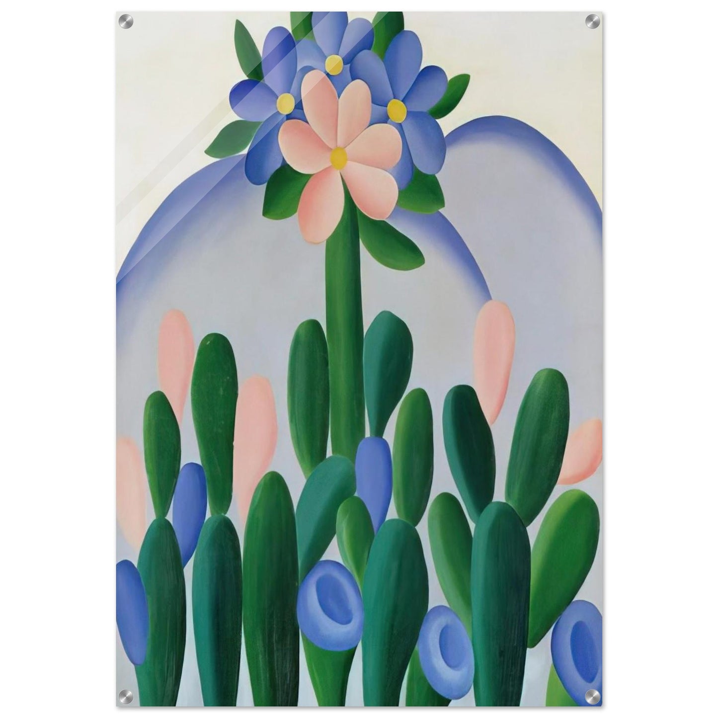 Manacá - Tarsila do Amaral Acrylic Print - 70x100 cm / 28x40″ inches