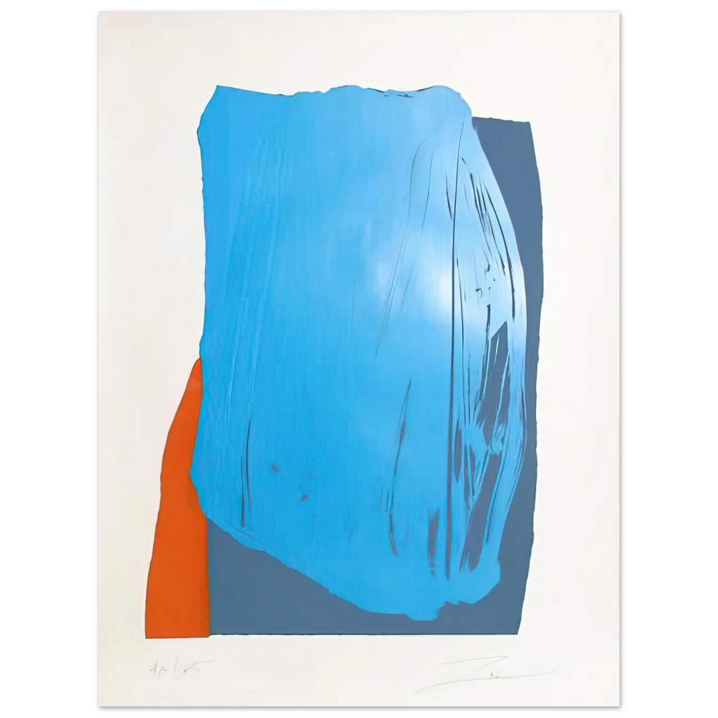 Larry Zox - Moro II - 1981 Fine Art Poster - Default Title