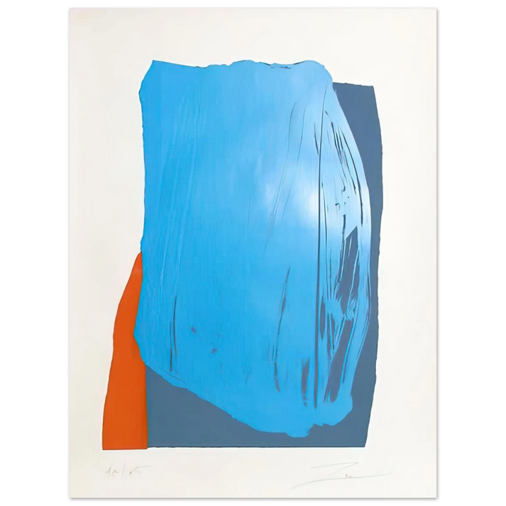 Larry Zox - Moro II - 1981 75x100 cm / 30x40inches Fine Art Poster