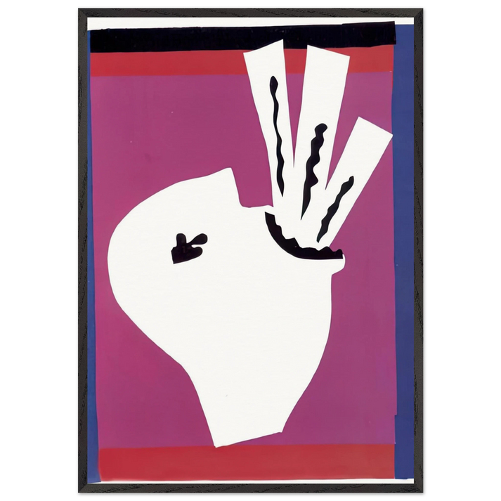 THE CIRCUS 1943 - Henri Matisse 70x100 cm / 28x40 inches Framed Art Print – Black Wooden Frame