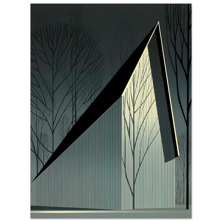 Eyvind Earle - Pearl 75x100 cm / 30x40inches Fine Art Poster