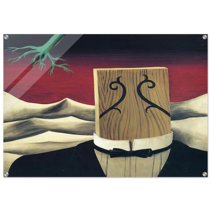 THE CONQUEROR 1926 - Rene Magritte Acrylic Print - 70x100 cm / 28x40″ inches | Rene Magritte Wall Art | Rene Magritte Prints