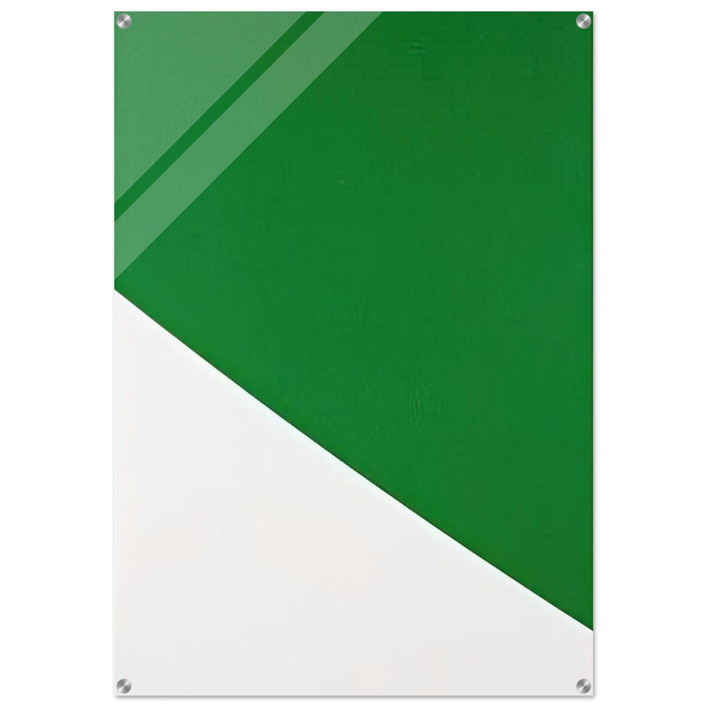 Green Curve - Ellsworth Kelly Acrylic Print - 70x100 cm / 28x40″ inches