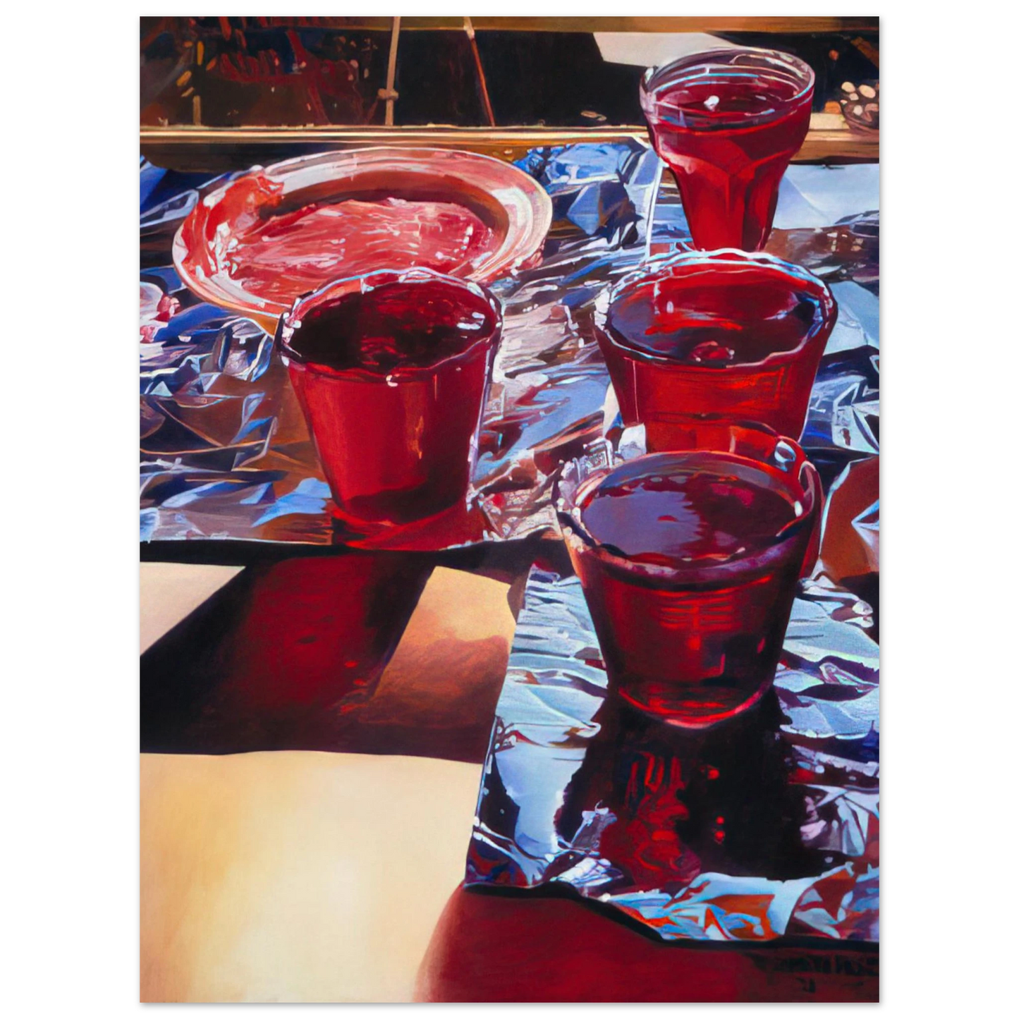 Mary Pratt - Red Currant Jelly - 1972 Fine Art Poster - Default Title
