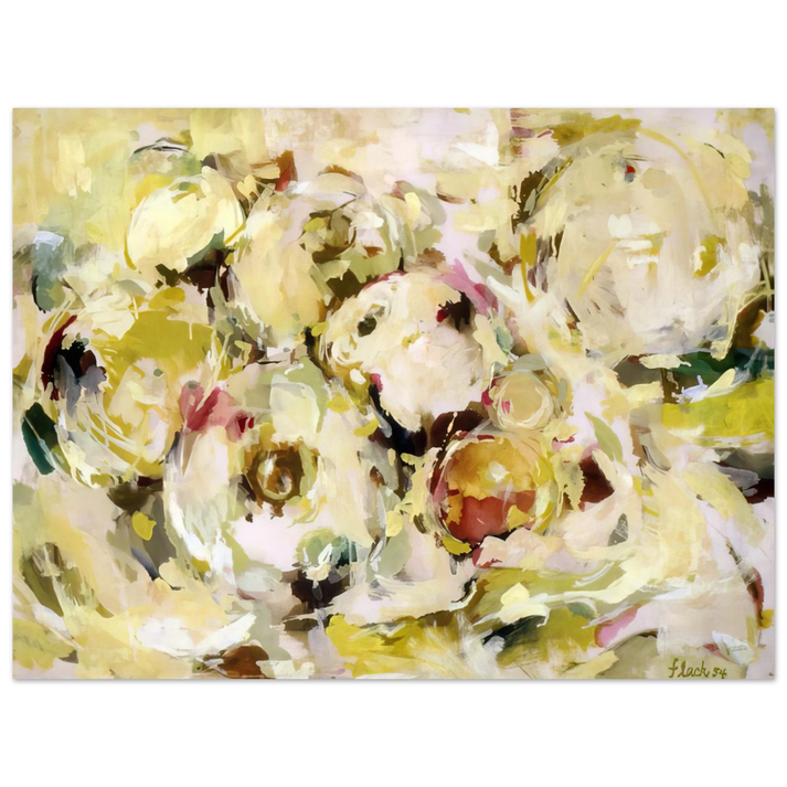Audrey Flack - STILL LIFE WITH GRAPEFRUITS 1954 75x100 cm / 30x40inches Fine Art Poster