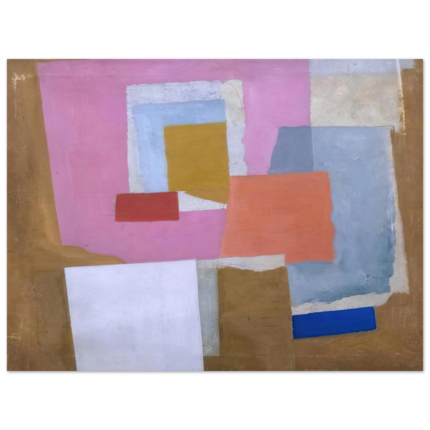 Ben Nicholson - 1924 first abstract painting, Chelsea - 1924 Fine Art Poster - Default Title