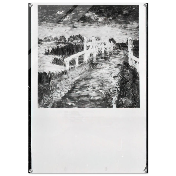 Maruchbrucke - Emil Nolde Acrylic Print - 70x100 cm / 28x40″ inches
