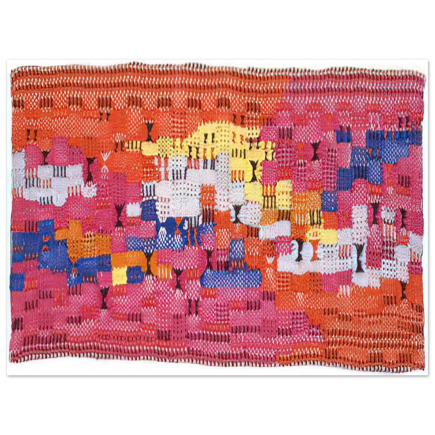 Anni Albers - SOUTH OF THE BORDER 1958 Fine Art Poster - Default Title