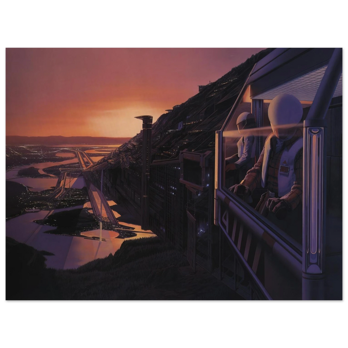 Syd Mead - Syd Mead 75x100 cm / 30x40inches Fine Art Poster