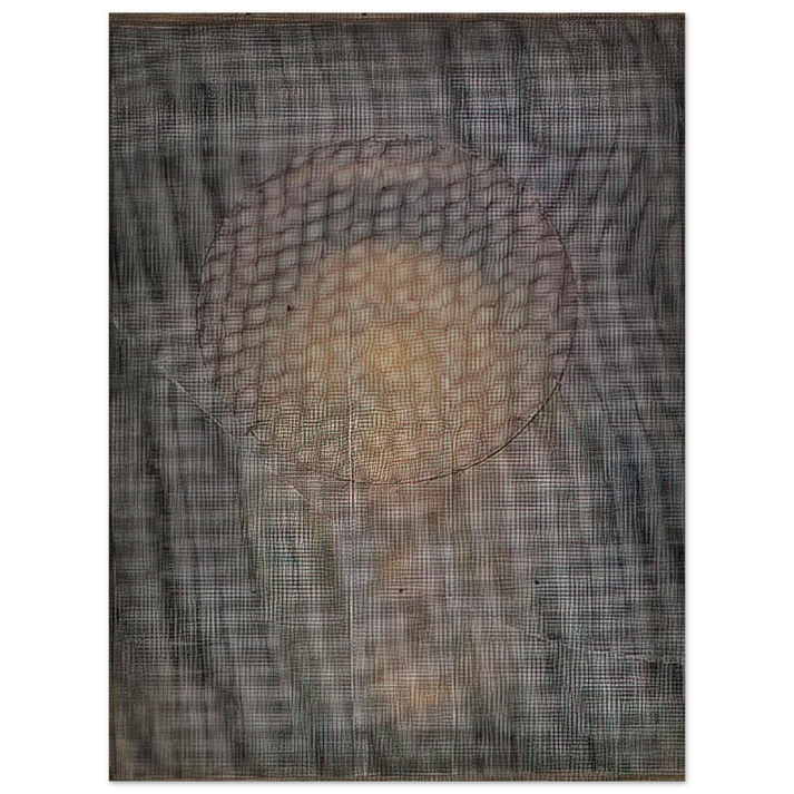 Manuel Rivera - Espejo de sacrista - Art Informel 75x100 cm / 30x40inches Fine Art Poster