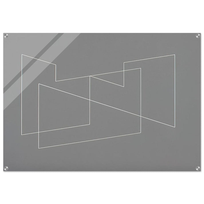 STRUCTURAL INDICATION 1948 - Josef Albers Acrylic Print - 70x100 cm / 28x40″ inches