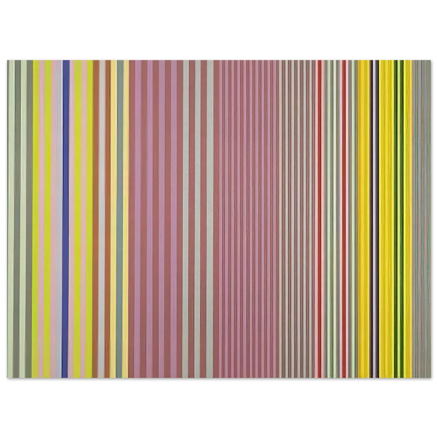 Gene Davis - Halifax - 1969 Fine Art Poster - Default Title