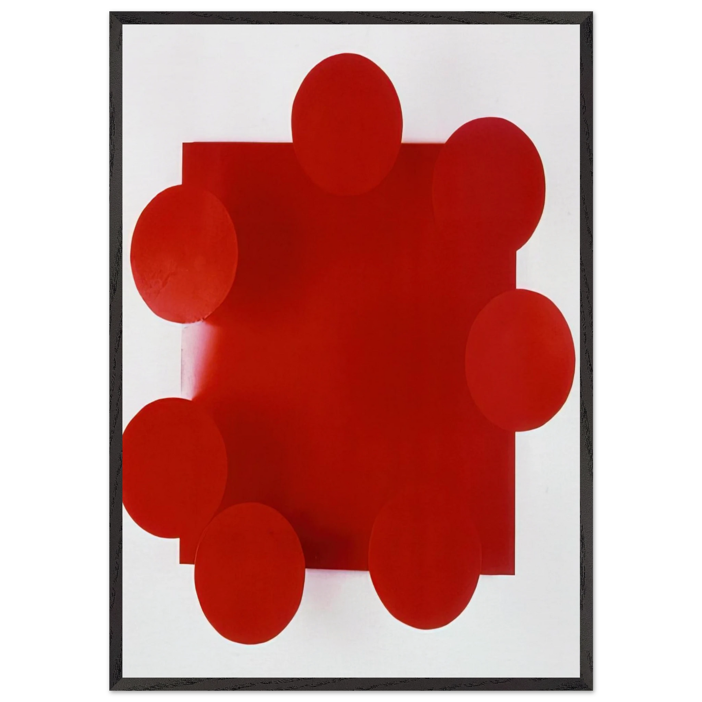 Amazonino 1 - 1989 - Lygia Pape 70x100 cm / 28x40 inches Framed Art Print – Black Wooden Frame