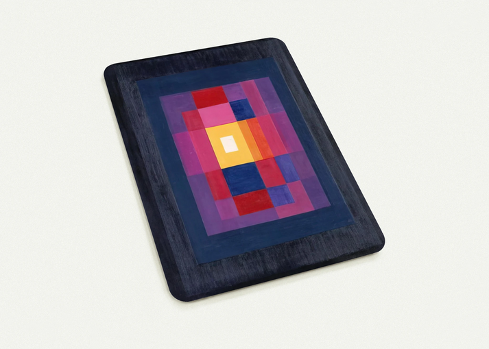 Education - 1966 By Johannes Itten Pack of 10 Post Cards | Johannes Itten Post Cards | A6 (10.5 x 14.8 cm) - 4.1 x 5.8 inches