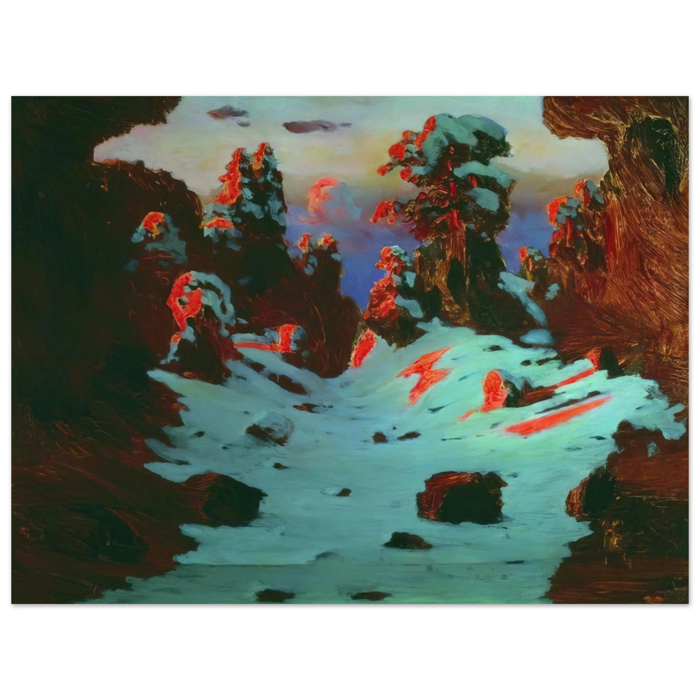 Arkhyp Kuindzhi - Sunset Effect Fine Art Poster - Default Title