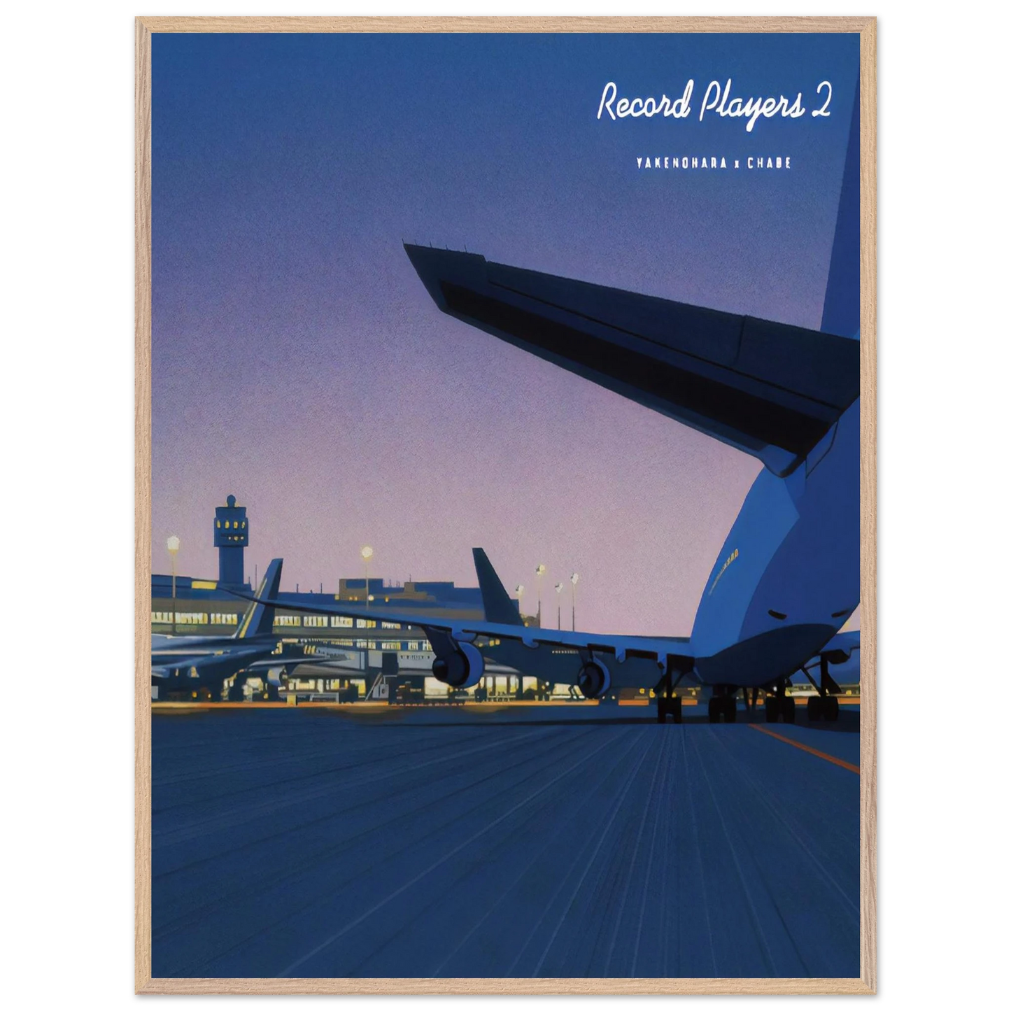Hiroshi Nagai - Taxiway Wall Art - 30x40 cm / 12x16 inches - Fine Art Poster - -