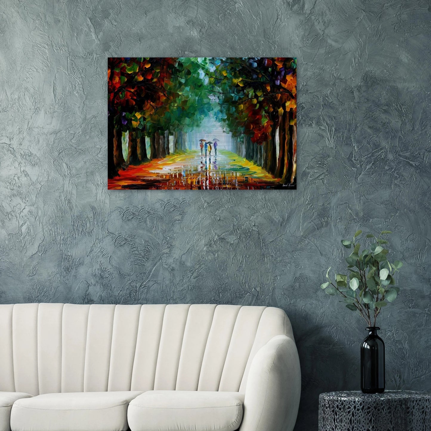 Leonid Afremov - Leonid Afremov Brushed Aluminum Print - 70x100 cm / 28x40 inches | Leonid Afremov Aluminum Print | Leonid Afremov Prints