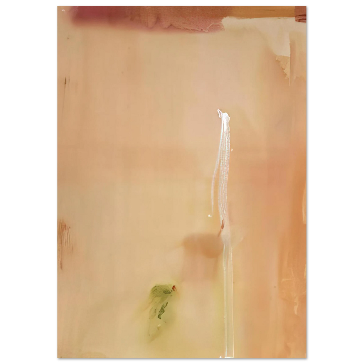 Helen Frankenthaler - Dawn Stroke - 1977 Wall art - A2 (42 x 59.4 cm) - Premium Wooden Framed Poster With Fine Art Paper - Wood frame