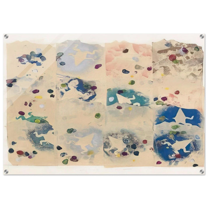 RANE E SPECCHI 1980 - Alighiero Boetti Acrylic Print - 70x100 cm / 28x40″ inches