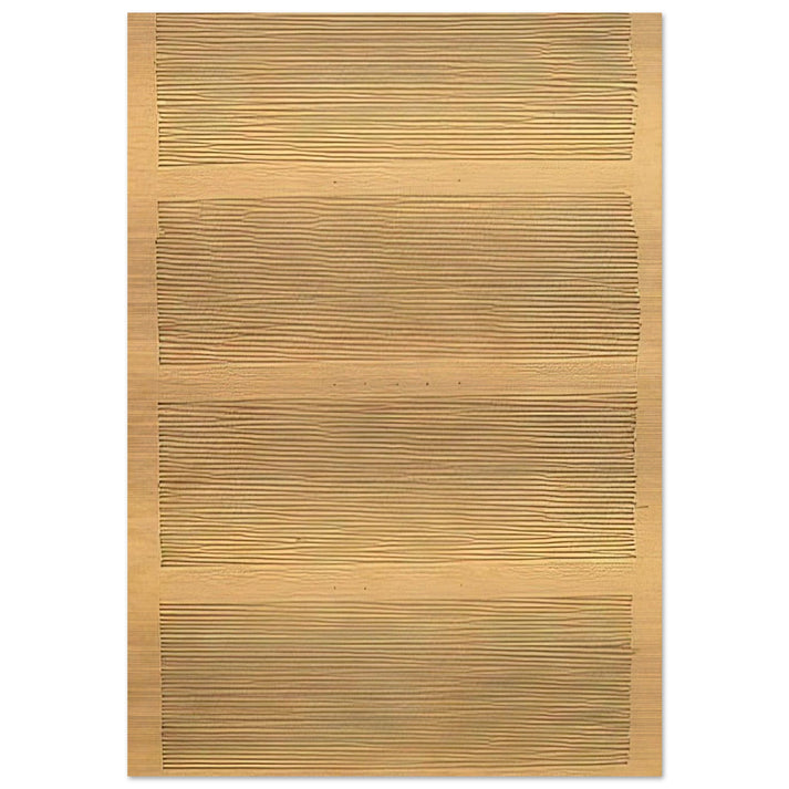 Morning Star - Agnes Martin Brushed Aluminum Print - 70x100 cm / 28x40 inches | Agnes Martin Aluminum Print | Agnes Martin Prints