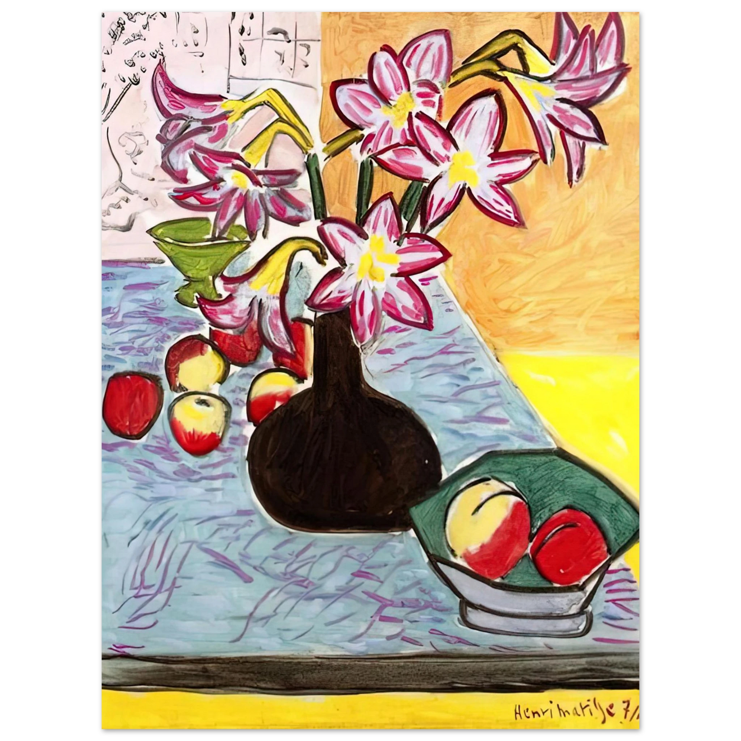 Henri Matisse - VASE OF AMARYLLIS 1941 Fine Art Poster - Default Title