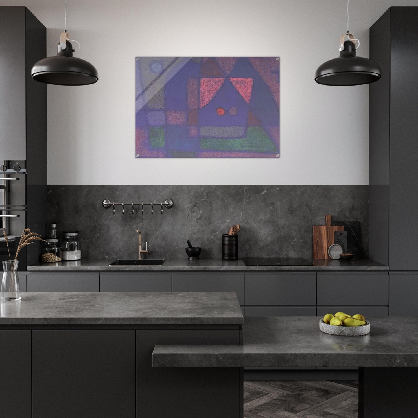 SMALL ROOM IN VENICE - Paul Klee Acrylic Print - 70x100 cm / 28x40″ inches