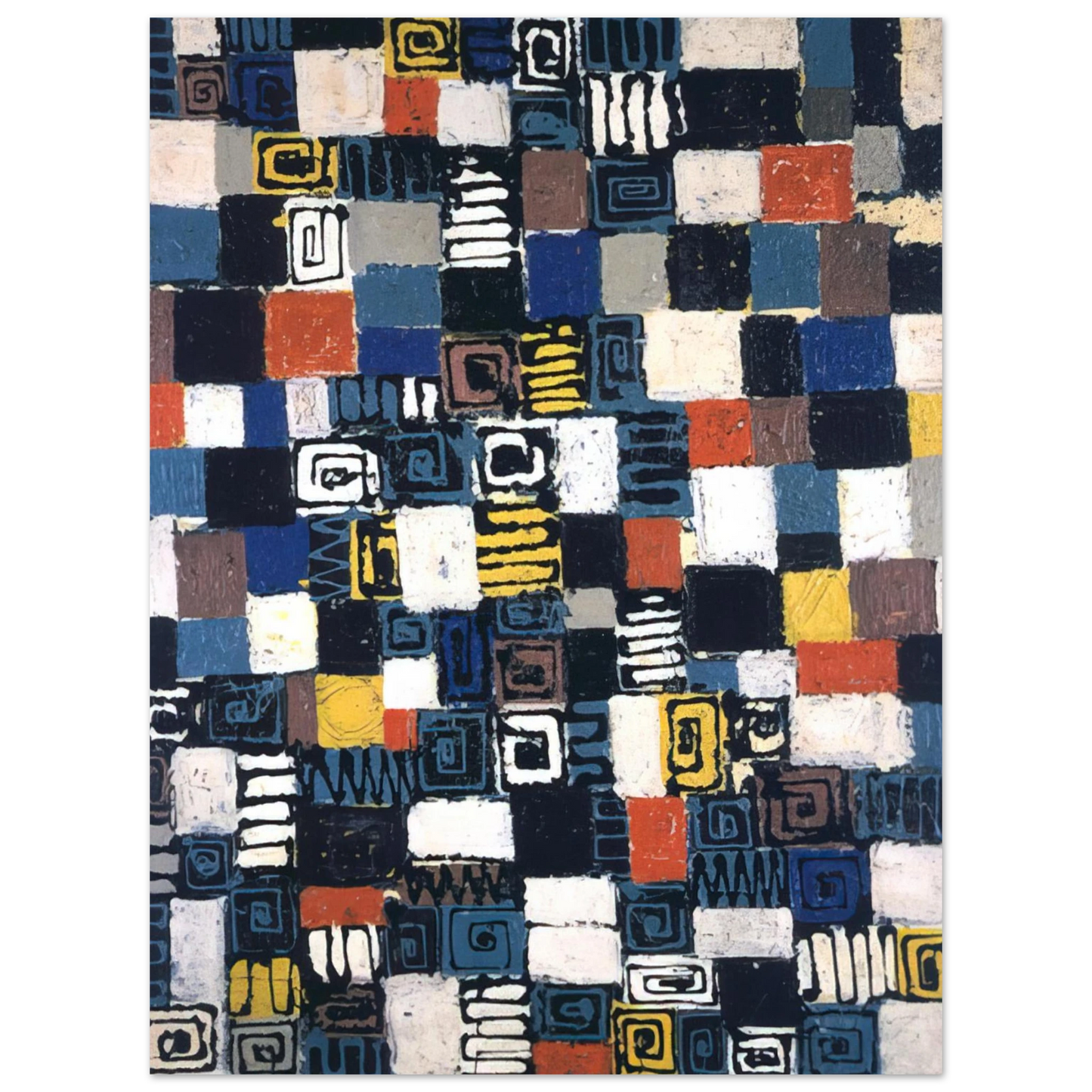 Lee Krasner - Untitled from Little Image series Fine Art Poster - Default Title