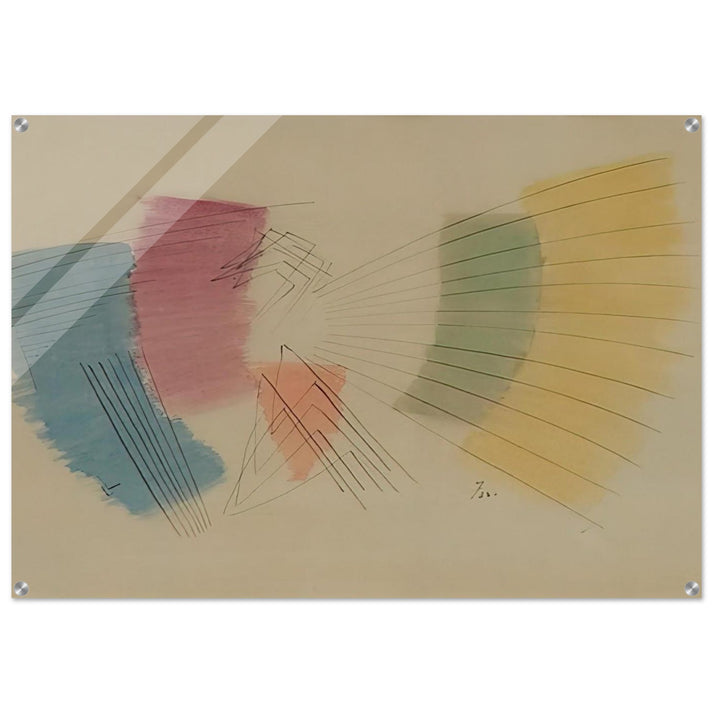 Untitled - 1933 - John Ferren Acrylic Print - 70x100 cm / 28x40″ inches