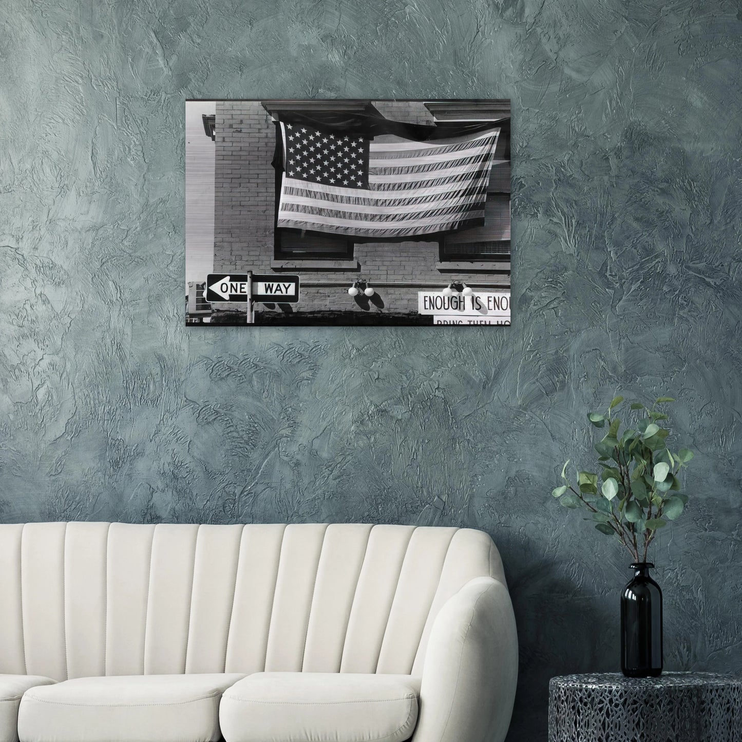 NEW YORK CITY 1980 - Robert Rauschenberg Brushed Aluminum Print - 70x100 cm / 28x40 inches | Robert Rauschenberg Aluminum Print | Robert Rauschenberg Prints